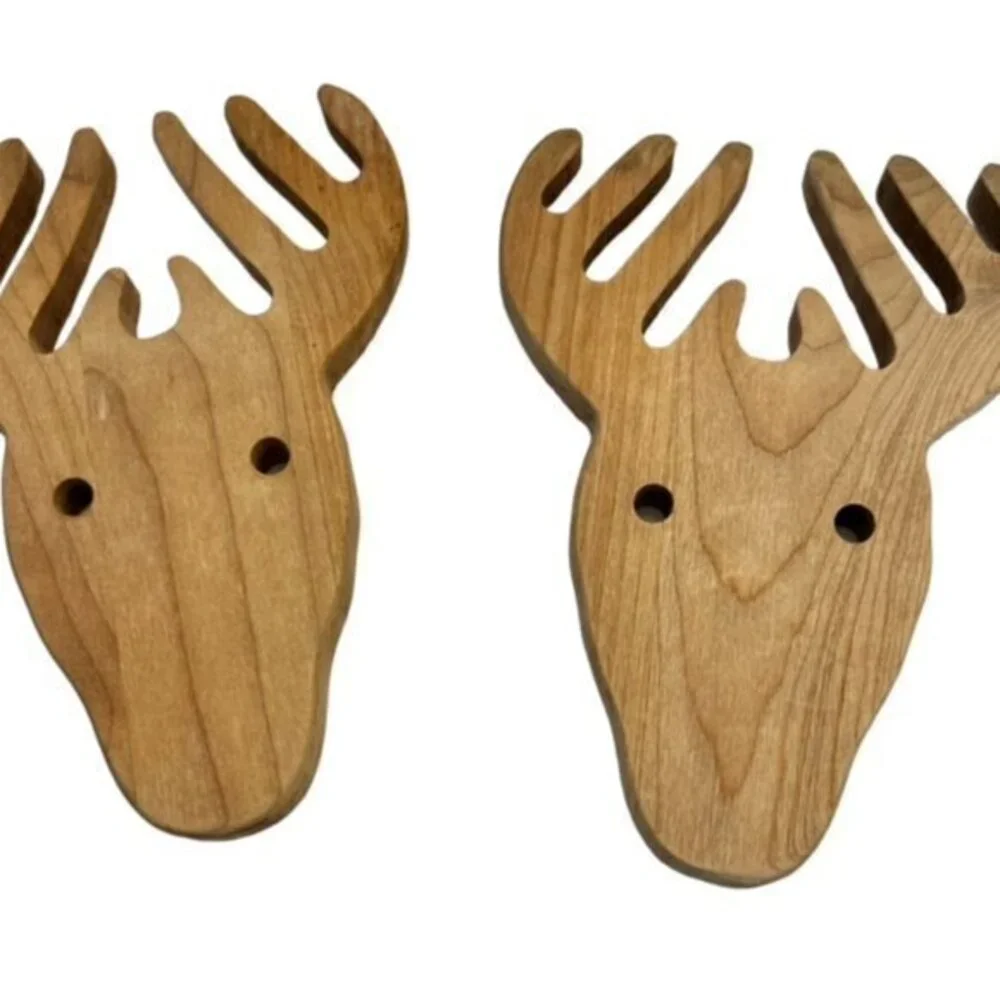 Alaska‎ Moose Antlers Alaska JACK’S Salad Pasta Servers Great GIFT Lodge CABIN
